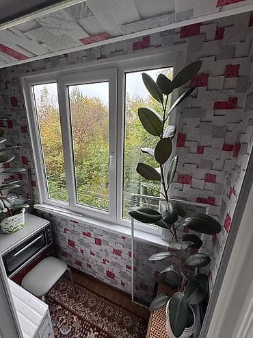 ак орго баня кара суу: 2 комнаты, 49 м², 2 этаж, Косметический ремонт — 5