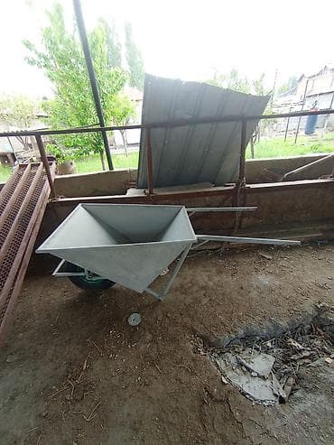 газовые бочки: Садово-строительная тачка и тележка, Стальная, Одноколесная — 3