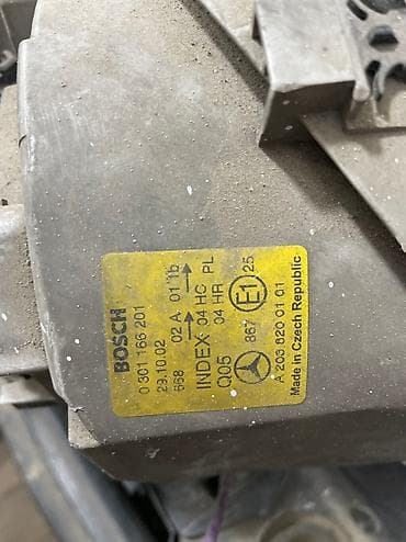 цешки: Левая фара Mercedes w203-й кузов Цешка привозная в оригинале — 3