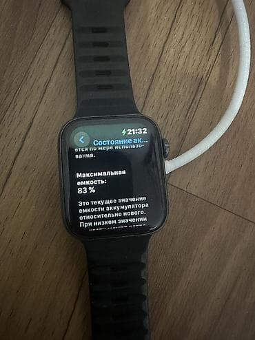 mi watch lite бишкек: Apple Watch 4 44 mm в хорошем состоянии в комплекте белый ремешок — 10