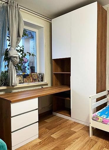 Шкафтар: Буйрутма эмеректер, Уктоочу бөлмө, Ашкана гарнитурасы, Шкаф, Керебет — 6