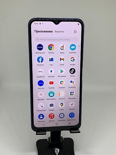 телефоны до 5000: Vivo V21, Б/у, 64 ГБ, цвет - Черный, 2 SIM — 6
