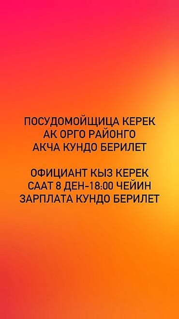 Вакансии: Требуется Посудомойщик, Оплата: Ежедневно — 1