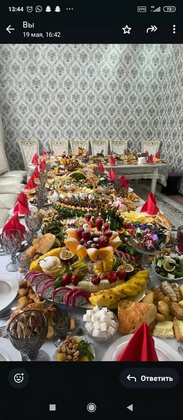 повар с выездом на дом: Профессиональный кейтеринг и сервировка банкетов - Полное оформление — 2