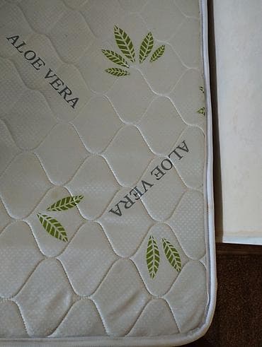 матыраз: Матрас Aloe Vera - Чехол с мягкой стёжкой и пропиткой Aloe Vera — 1