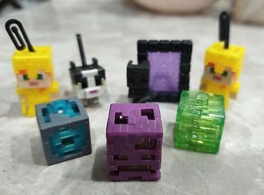Игрушки Киндер Майнкрафт. Kinder joy Minecraft. Продажа или обмен .С