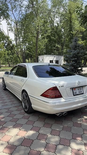bud e9: Mercedes-Benz S-class AMG: 2003 г., 5.5 л, Автомат, Бензин, Седан — 8