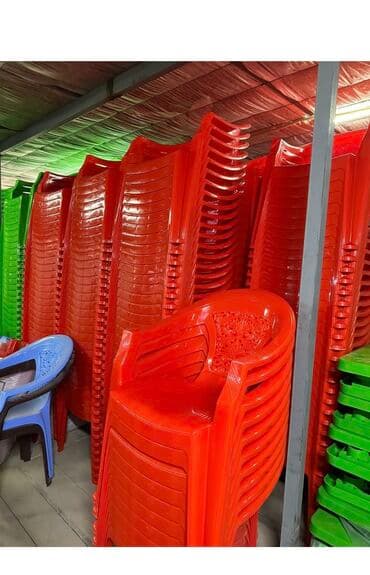 столы и стулья пластиковые: Пластиковый стол, Прямоугольный, Самовывоз, цвет - Синий — 10