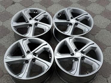 01: Литые Диски R 17 Hyundai, Комплект, отверстий - 5, Б/у — 5