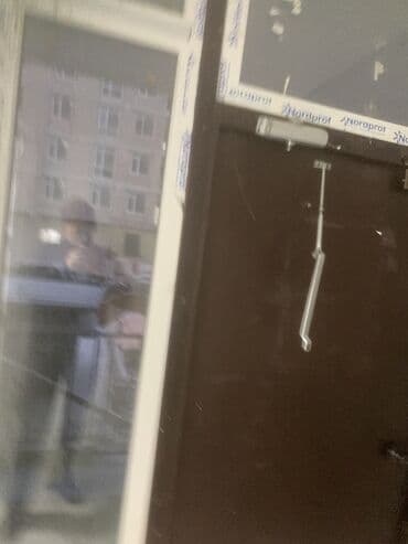 двери с домофоном в подъезд: Дверь для подъезда, Б/у, Металлическая, С домофоном, цвет - Коричневый — 6