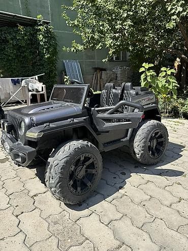 трактор детский с прицепом: Детский электрический джип-внедорожник 4x4 (двухместный) - Кузов в — 2