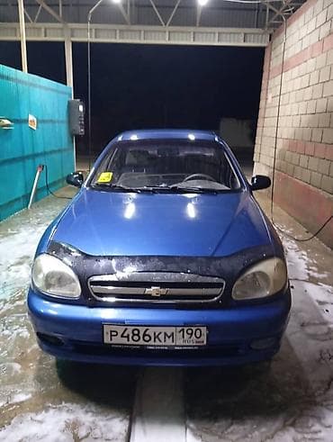 баа: Chevrolet Lanos: 1996 г., Бензин, Седан — 1