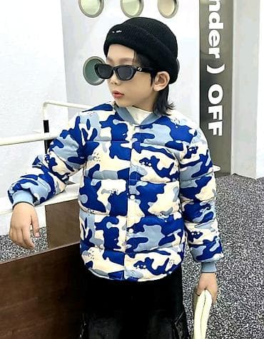 НОВАЯ !!! Детская утеплённая куртка-бомбер. Осень -весна — 2