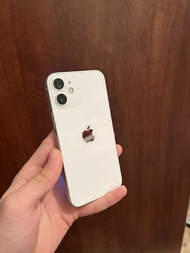 aifon 12pro: IPhone 12 mini, Б/у, 128 ГБ, Белый, Чехол, 85 % — 1