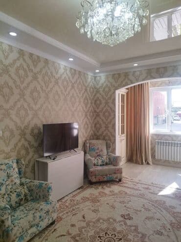 квартира бишкек без подселение: 3 комнаты, Собственник, С мебелью полностью — 4