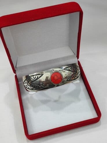 свадебные платья от производителя: Серебряный Билерик с камнями Коралл Серебро 925 пробы Ручная работа — 2