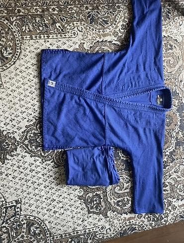 секонд обувь: Кимоно для бразильского джиу-джитсу (BJJ) синего цвета, комплект — 2