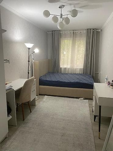 Недвижимость: 3 комнаты, 58 м², Ата-Тюрк парк Индивидуалка, 1 этаж, Евроремонт — 2