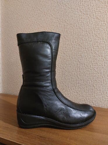 сапоги зимние женские натуральная кожа натуральный мех распродажа: Зимние женские сапоги отличного качества! Материал - натуральная кожа — 3