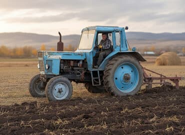 продаю в связи переездом: Модель 80, Б/у, Трактор с другими агрегатами — 1