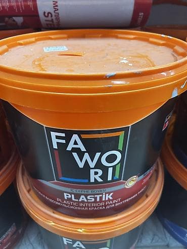 обое: Краска для внутренних работ FAWORI Plastik (Plastic Interior Paint) - — 1