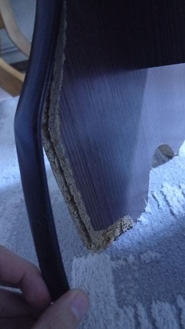 уютный уголок: Кухонный стол и стул, Самовывоз, цвет - Коричневый — 4