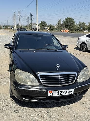 мерен: Mercedes-Benz S-Class: 2003 г., 5 л, Автомат, Газ, Седан — 1