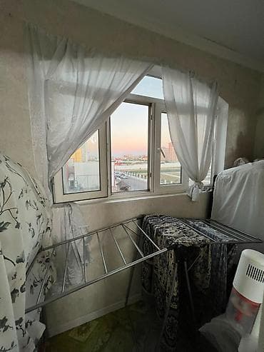 Батирлер: 1 бөлмө, 34 м², 12-мкр 105-серия, 4 кабат, Косметикалык оңдоо — 8