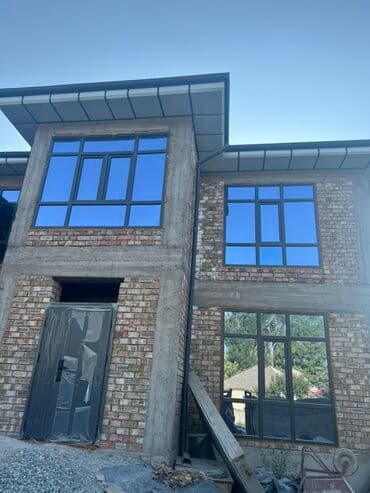 сколько стоит построить кирпичный дом 100 кв м в бишкеке: Үй, 450 кв. м, 12 бөлмө, Менчик ээси, ПСО (өз алдынча бүтүрүү) — 1