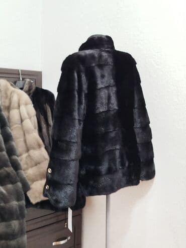 Прокат одежды: Шуба, Норка, Короткая модель, Италия, S — 9