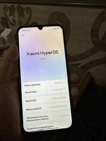 iphone 5a: Redmi, Redmi 15C, Б/у, 128 ГБ, цвет - Черный, 2 SIM — 5