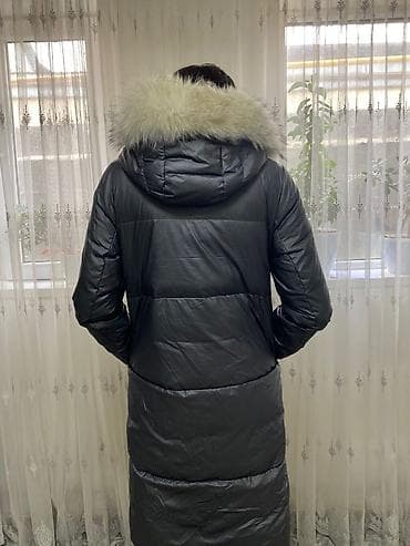 soft shell: Пуховик, Длинная модель, Стеганый, L — 1
