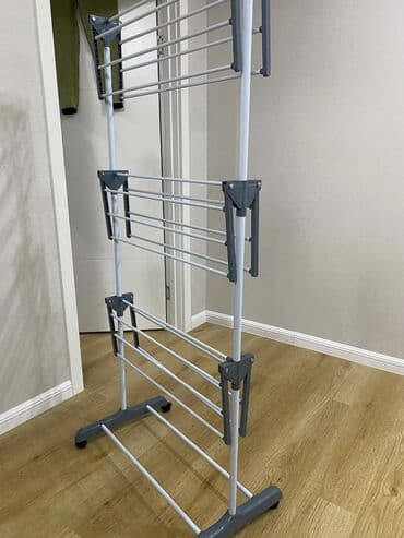 сушилка для белья машина: Кургаткыч, түсү - Көгүлтүр, Жаңы — 2