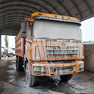Самосвал SHACMAN (серия F3000), оранжевый. - Колесная формула: 6x4 - — 3