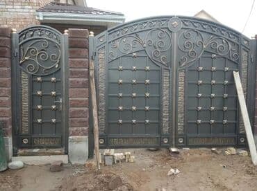 раздвижная ворота: Изготовление ворот любой СЛОЖНОСТИ. Откатные и распошные гарантия 5 — 3