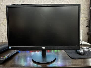 компьютер офисный: Монитор, AOC, LED, 21" - 22" — 1