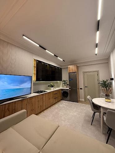 vip kant: 2 комнаты, 45 м², Элитка, 8 этаж, Дизайнерский ремонт — 1