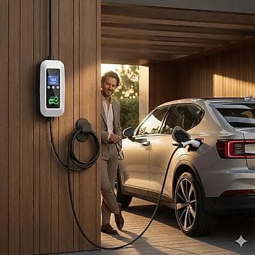 зарядка на акумулятор: Установка настенной домашней станции зарядки для электромобилей по — 1