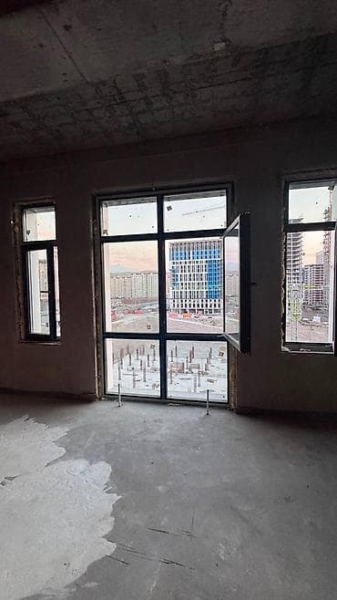 парк панфилов: 2 комнаты, 84 м², Элитка, 6 этаж, ПСО (под самоотделку) — 6