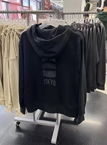 спортивка для похудения: Мужская толстовка, XL, Nike, Новый, цвет - Черный, Самовывоз, Платная доставка — 2