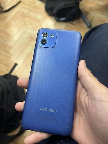 Samsung Galaxy A03, цвет - Синий, 2 SIM
