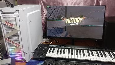 honor win: Игровой/рабочий ПК в белом корпусе с подсветкой и прозрачной боковой — 1