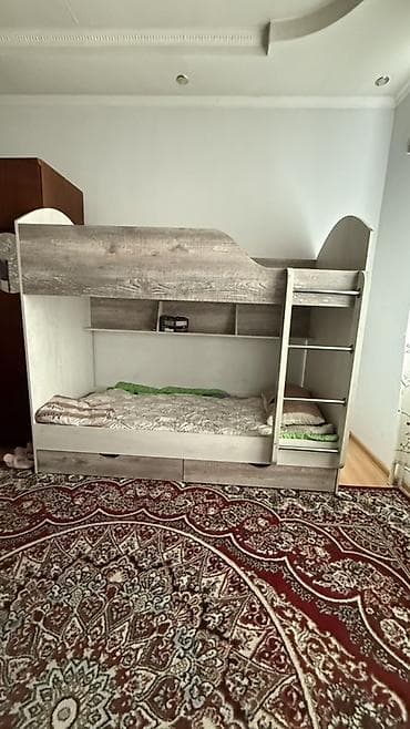 sofa bed: Двухъярусная кровать с лестницей и ящиками - Формат: двухъярусная — 1