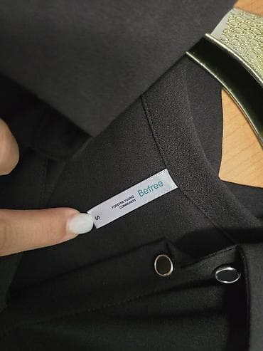 лофо: Повседневное платье, Длинная модель, Платье-рубашка, S — 2