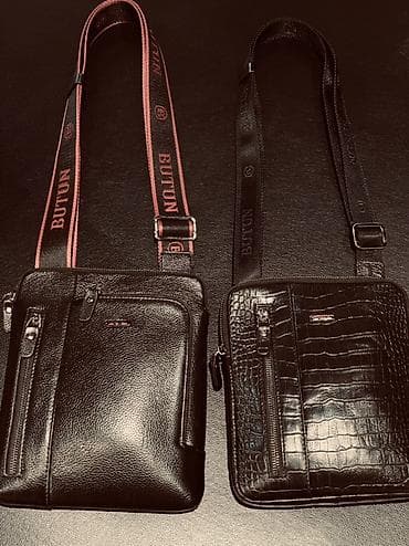 Классические сумки: Классическая сумка, Butun, Турция, Материал: Натуральная кожа, Застежка на молнии, Мужские, Новый — 1