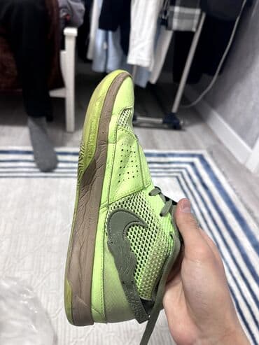 срочно продаю в связи с переездом: Мужские кроссовки, 42, Nike, Новый, цвет - Зеленый — 6