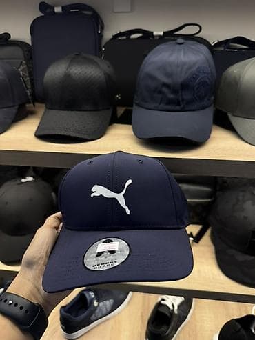 купить бейсболку: Головные уборы, Puma, Новый, цвет - Синий, Самовывоз — 1