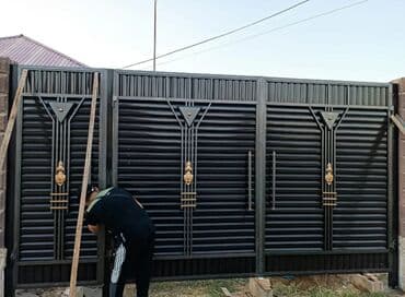 ремонт секционных ворот: Сварка | Ворота — 1