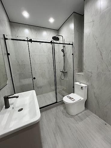 72: 2 комнаты, 56 м², Аламедин-1 мкр Элитка, 4 этаж, Евроремонт — 4