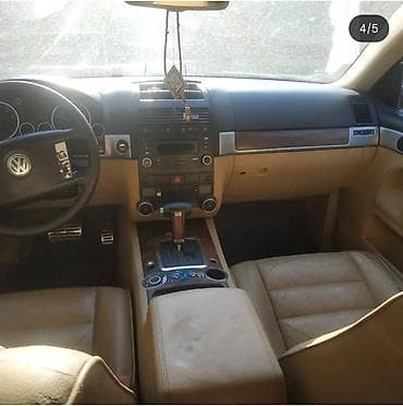 ауди рул: Volkswagen Touareg: 2004 г., Автомат, Бензин, Жол тандабас — 4